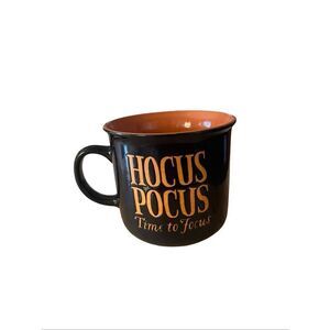 Burton+Burton Black Orange Halloween Hocus Pocus Mug Ceramic Coffee Cup